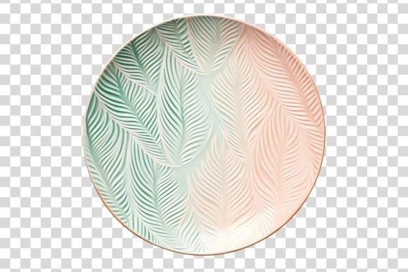 1062 Decorative Plate Isolated – A High-Quality Asset for Creative Projects