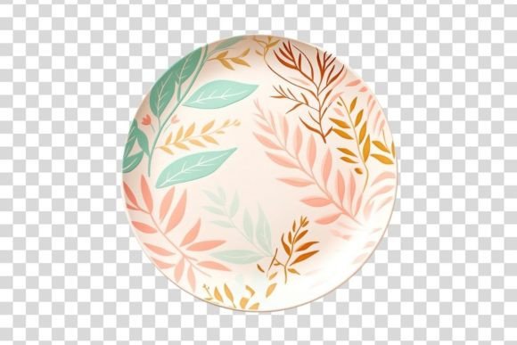 1065 Decorative Plate Isolated: A Versatile Tool for Creative Scene Building