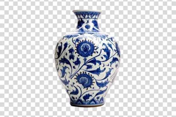 424 Decorative Vase Isolated – A Versatile Design Tool for Real-World Projects