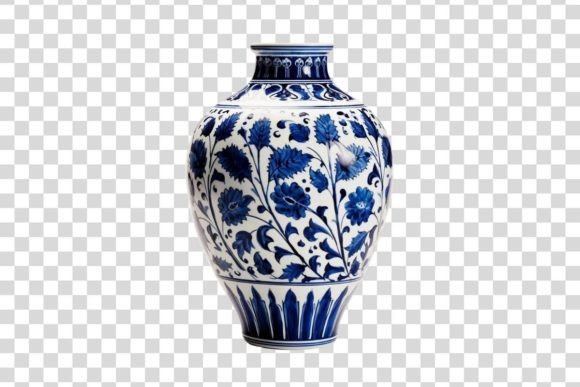 425 Decorative Vase Isolated – A Versatile Asset for Designers and Content Creators