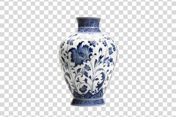 428 Decorative Vase Isolated: A Versatile Asset for Creative Projects