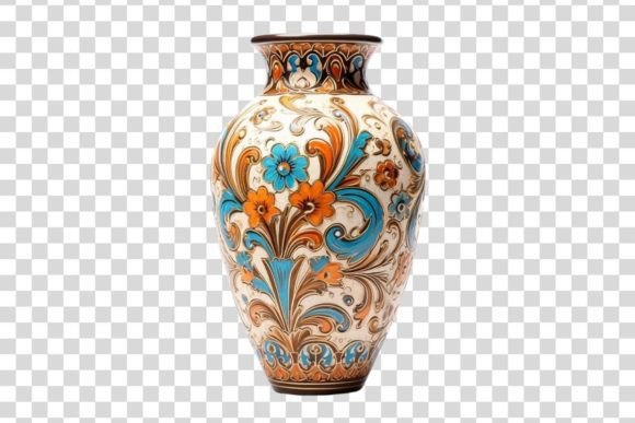 431 Decorative Vase Isolated – Perfect for Custom Mockups