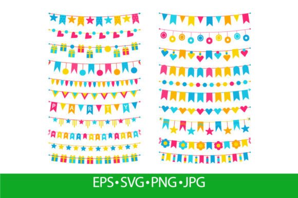 Colorful Decorative Bunting Flags: A Versatile and Vibrant Addition to Celebratory Spaces