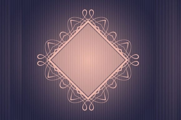 Decorative Backgrounds: Elevating Design Projects with a Diamond-Shaped Abstract Touch