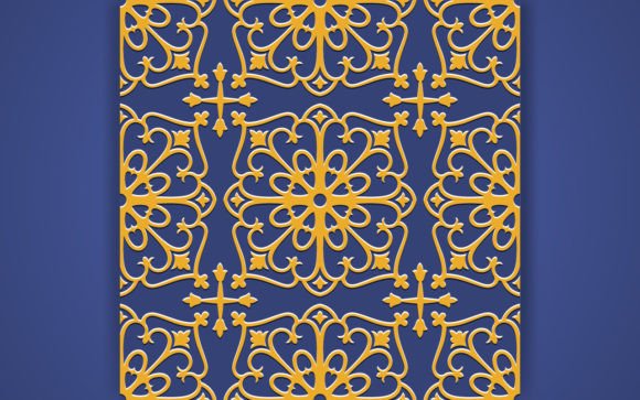 Decorative Beautiful Seamless Background