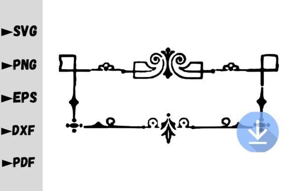 Decorative Border SVG Design Element