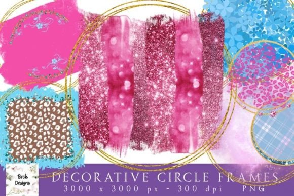 Decorative Clipart Circle Frames: Creative Tools for Enhancing Your Designs