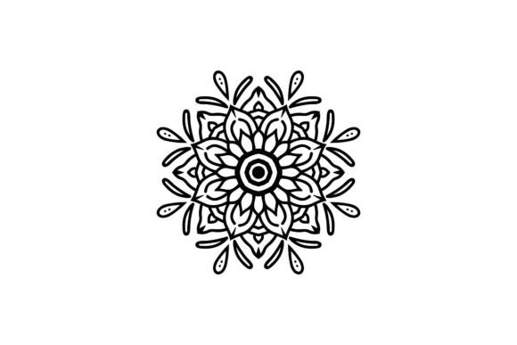 Decorative Flower Art Icon