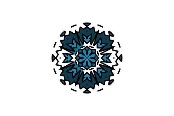 Decorative Mandala Arabic Icon