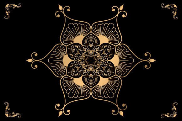 Decorative Mandala Template Design: A Versatile Tool for Modern Creativity