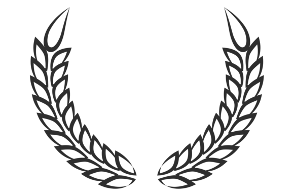 Decorative Wreath Template: Honor Award