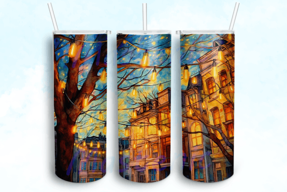 Enchanting Decorative Lights Tumbler