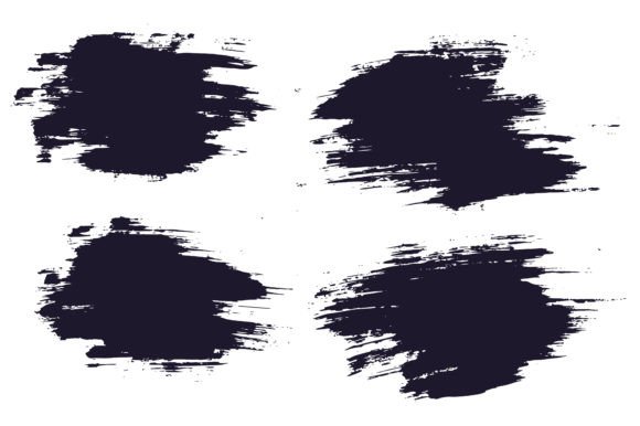 Enhancing Brand and Design Aesthetics with the Decorative Texture Brush Stroke Element