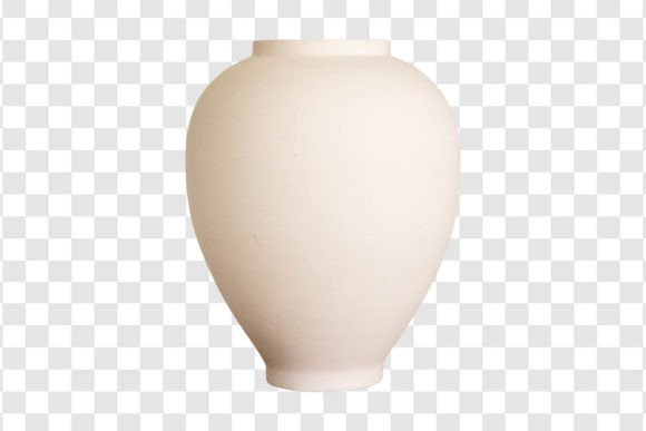 Enhancing Digital Design Projects with the 633 Decorative Modern Vase Isolated