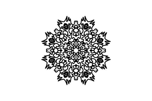 Indian Mandala Decorative Icon: A Versatile Design Element
