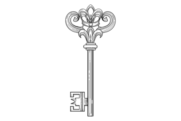 Medieval Key Engraving: The Art of Decorative Forge Craftsmanship