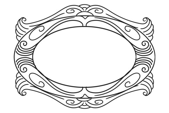 Oval Frame Decorative Hand Drawn Border: A Guide to Choosing and Using It Effectively