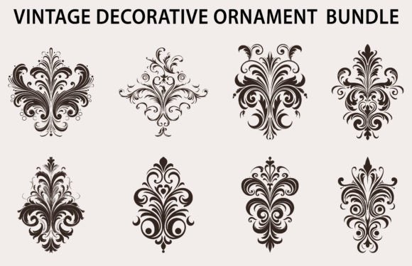 Set of Decorative Design Element Vector: A Strategic Tool for Creative Professionals