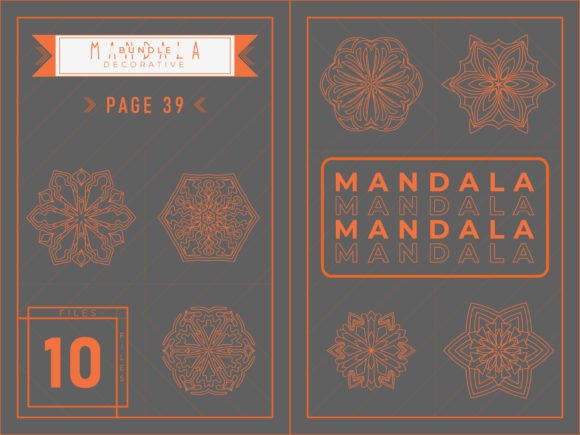 Unlocking Creativity and Business Potential with Mandala Coloring Decorative Bundle 39