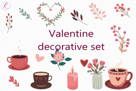 Valentine Decorative Set: Elevate Your Projects with Love