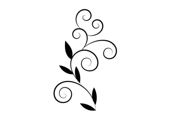 Vintage Floral Decorative Flower in Creative Workflows